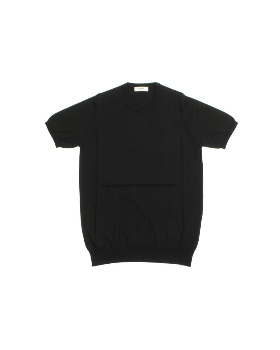T-shirt in cotone basic old Nera