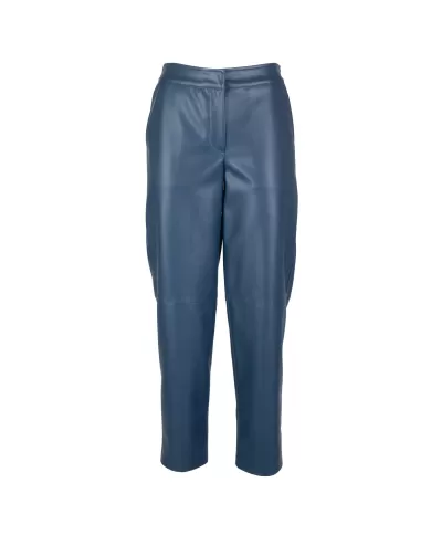 DONDUP Pantaloni Koons larghi in velluto donna marrone